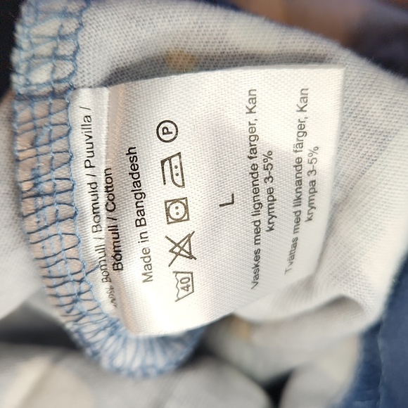 Dressmann cotton t-shirt, size large - Picture 5 of 6